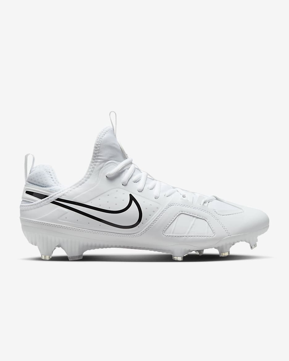 Tacos de lacrosse Nike Huarache 9 Varsity LAX - Blanco/Blanco/Negro