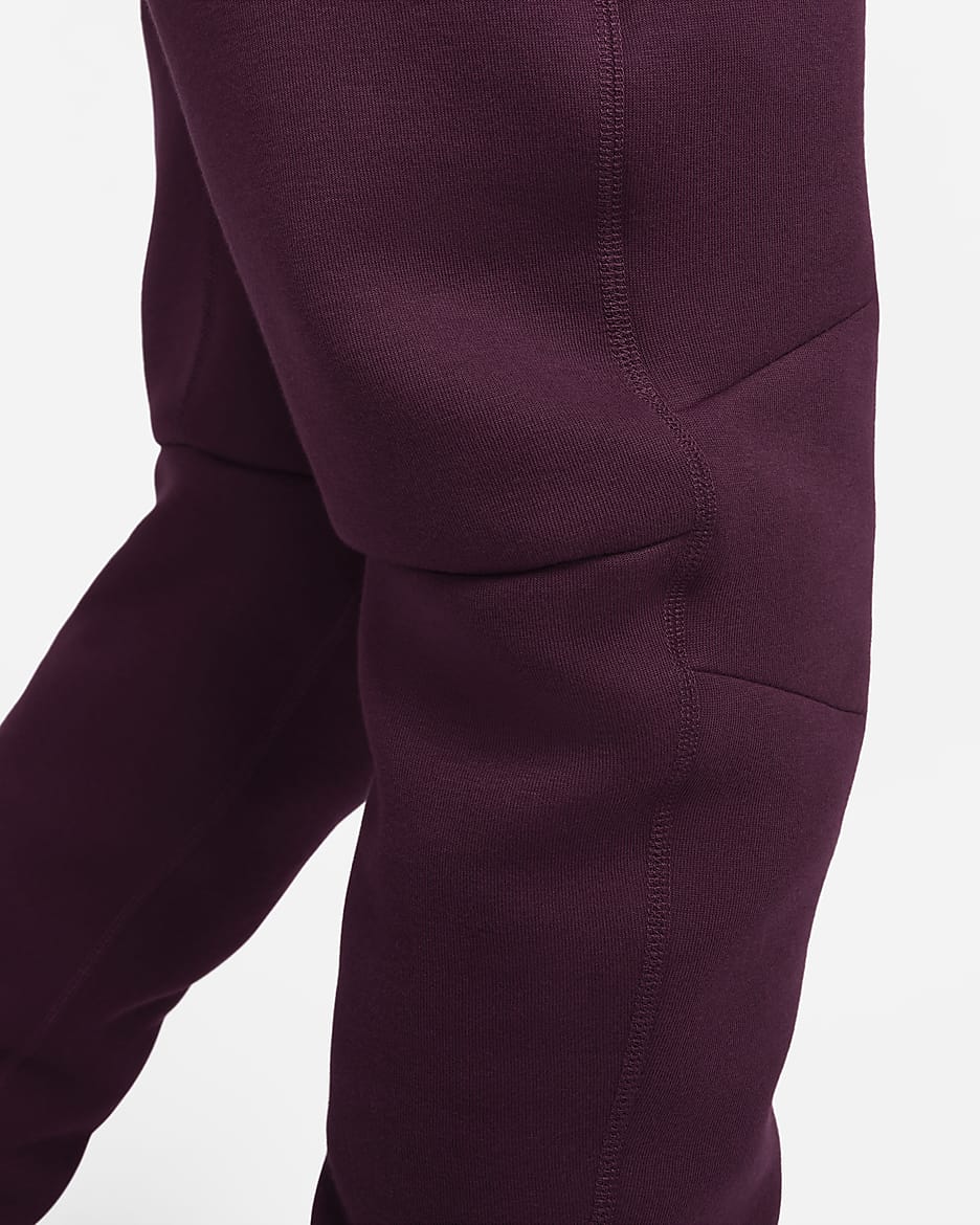 Paris Saint-Germain Tech Fleece Men's Nike Football Joggers - Bordeaux/Guava Ice