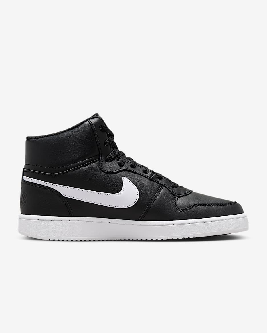 Nike Ebernon Mid Men's Shoes - Black/White