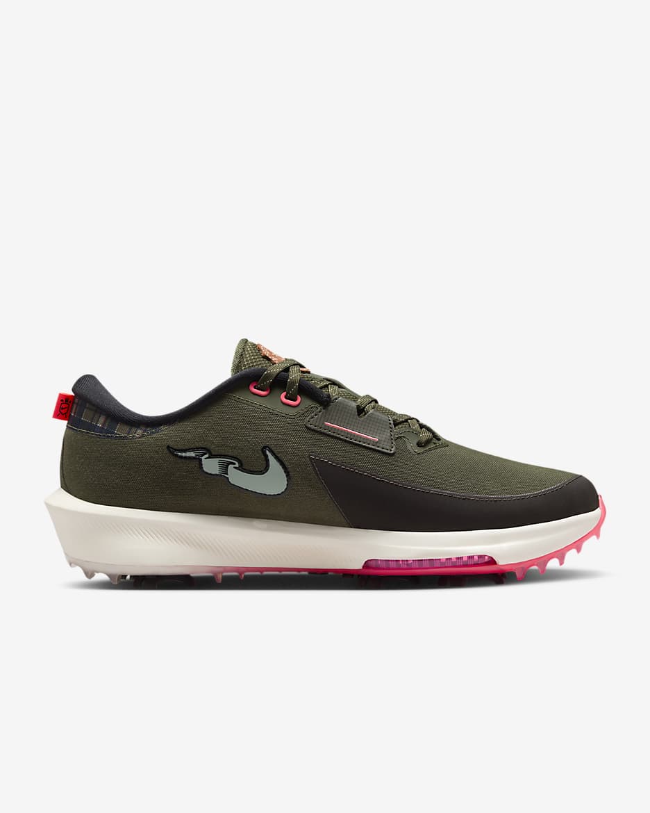 Nike Infinity Tour 2 Zapatillas de golf - Cargo Khaki/Jade Horizon/Hot Punch/Light British Tan