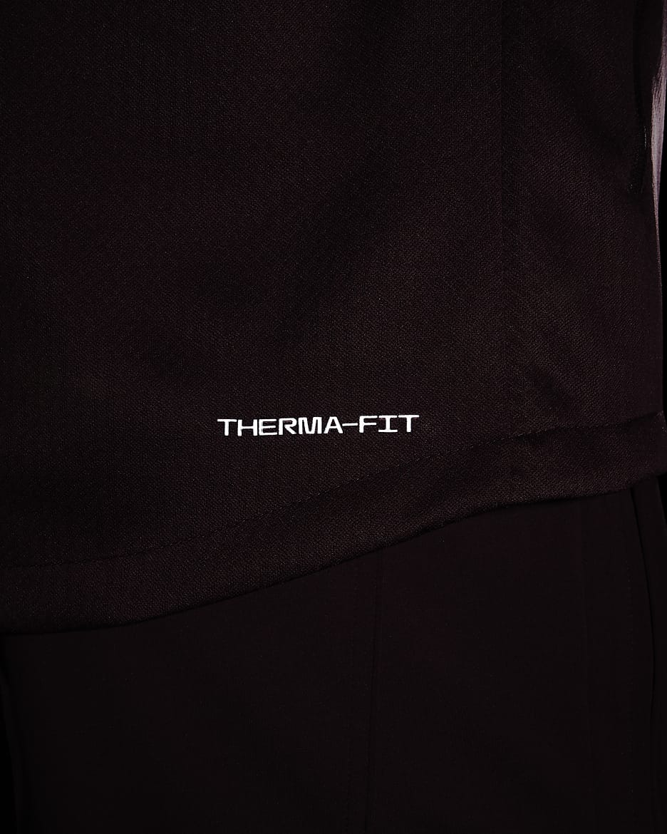 Nike Sphere Miler Men's Therma-FIT Water-Repellent Running Jacket - Burgundy Crush/Burgundy Crush