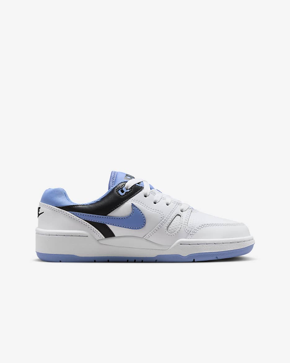 Sko Nike Full Force Low för ungdom - Vit/Svart/Polar