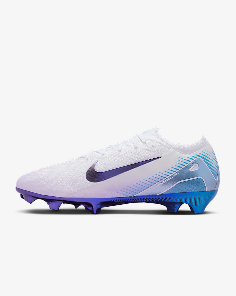 Nike Mercurial Vapor 16 Elite LV8 FG Low-Top Football Boot - White/Multi-Colour