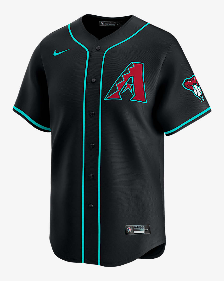 Youth Arizona Diamondbacks Soft as a Grape Black Distressed New Logo T-Shirt