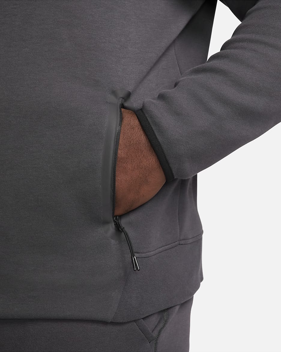 Nike Sportswear Tech Fleece Windrunner Men's Full-Zip Hoodie - Anthracite/Black