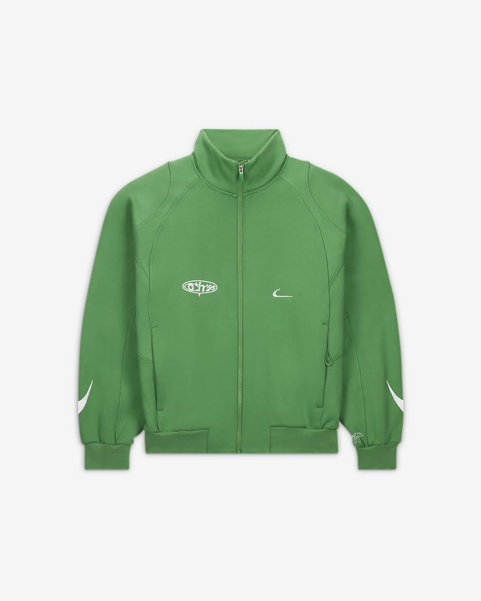 ナイキ x Off-White トラックジャケット - ケリーグリーン
