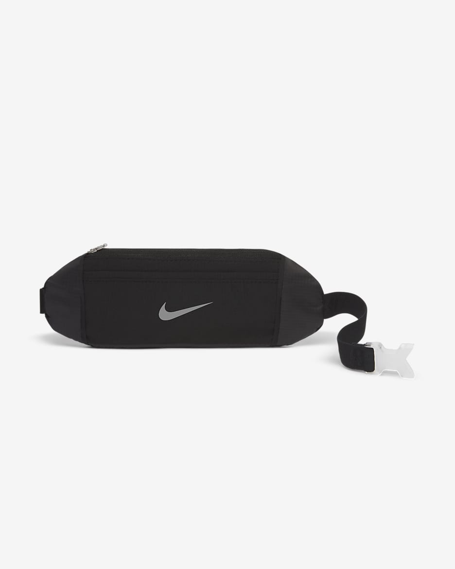 Nike Challenger Running Fanny Pack (Small) - Black/Black/Black/Silver