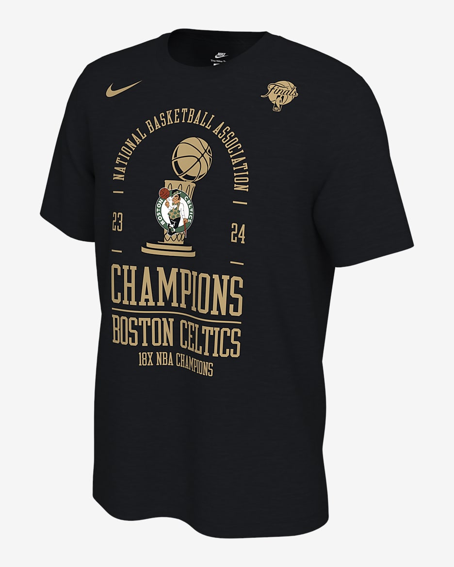 Playera de la NBA Nike para hombre Boston Celtics - Negro