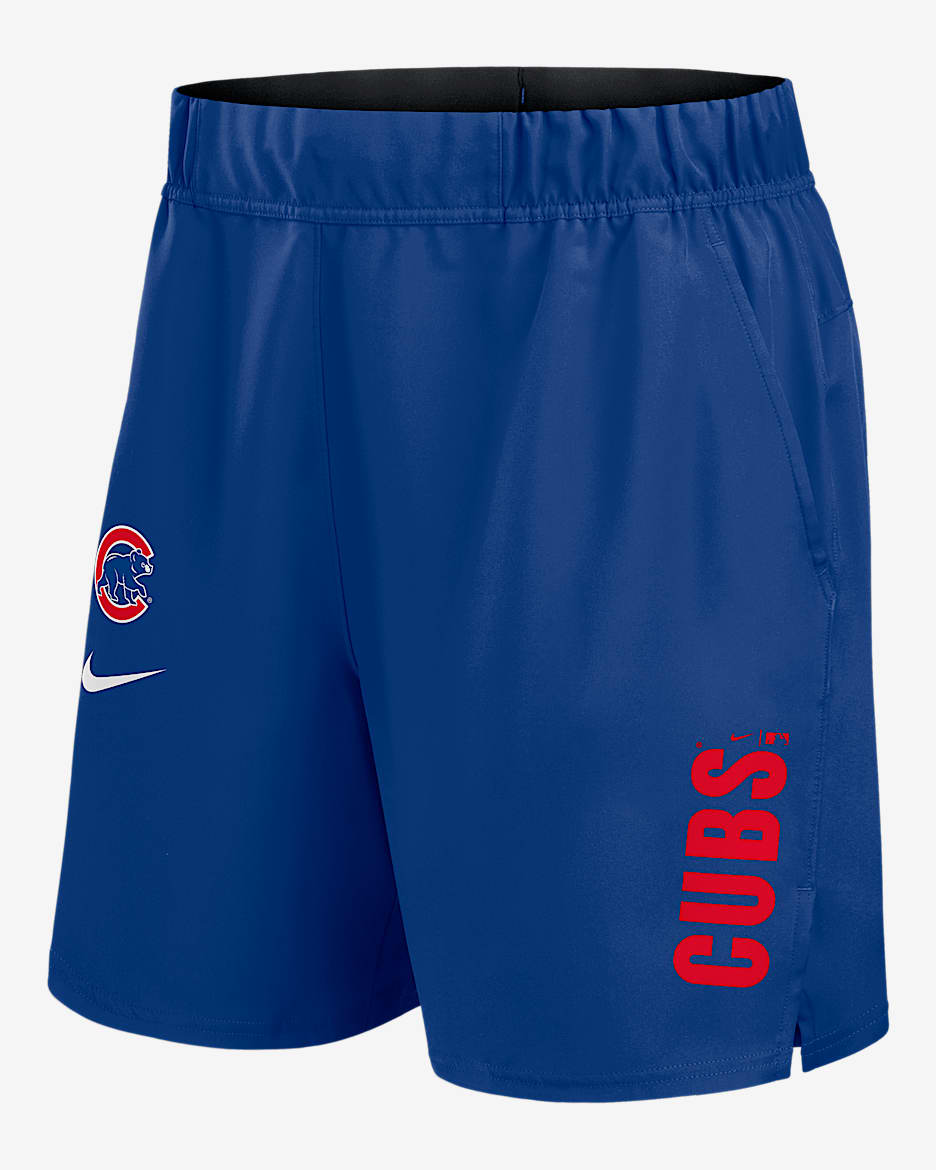 Shorts Nike Dri-FIT de la MLB para hombre Chicago Cubs Victory - Royal