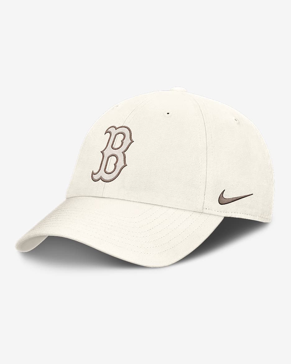 Gorra Nike de la MLB ajustable para hombre Boston Red Sox Club - Vela