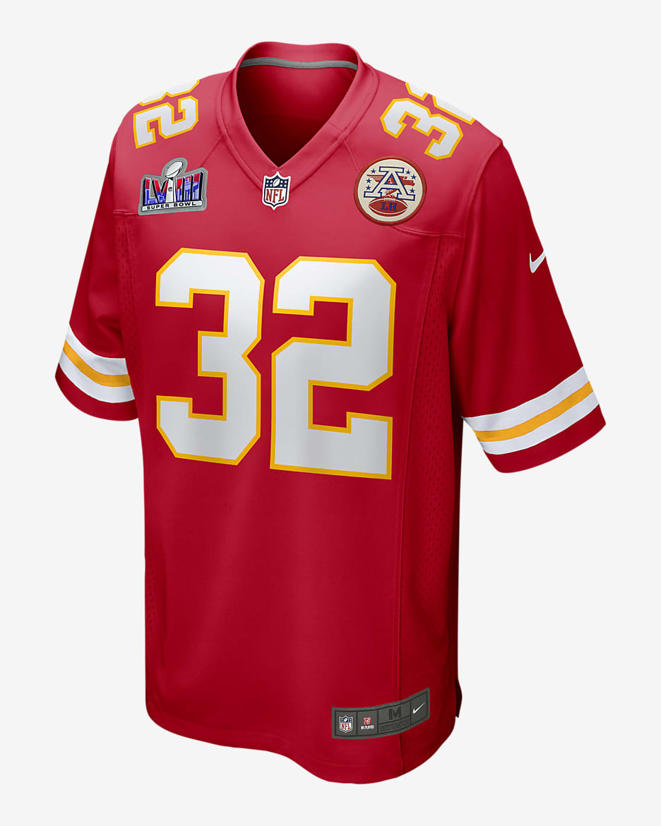 Jersey Nike de la NFL Game para hombre Nick Bolton Kansas City Chiefs Super Bowl LVIII - Rojo