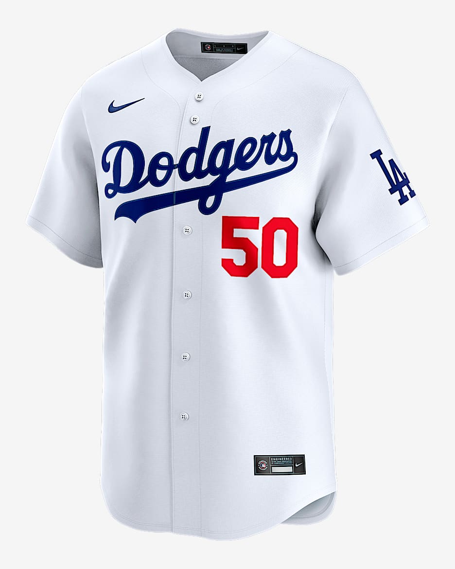 Mookie Betts Los Angeles Dodgers Men's Nike Dri-FIT ADV MLB Limited Jersey - White