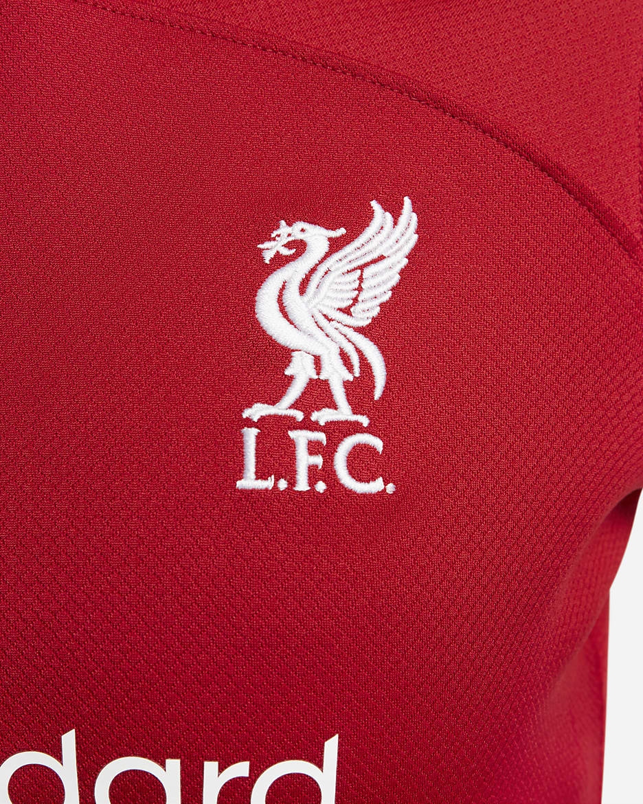 Liverpool F.C. 2023/24 Stadium Home Women's Nike Dri-FIT Football Shirt - Gym Red/White