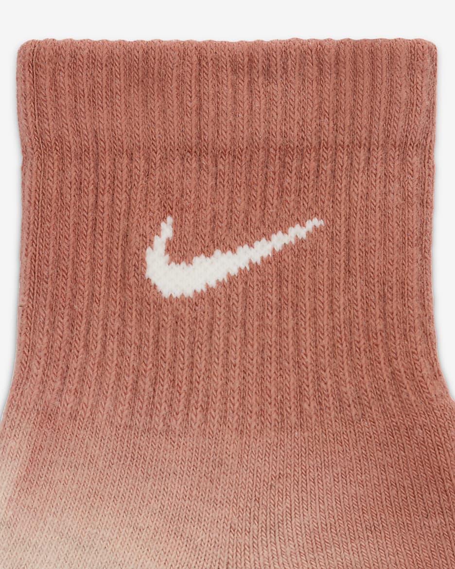 Nike Everyday Plus Cushioned Ankle Socks (2 Pairs) - Multi-Colour