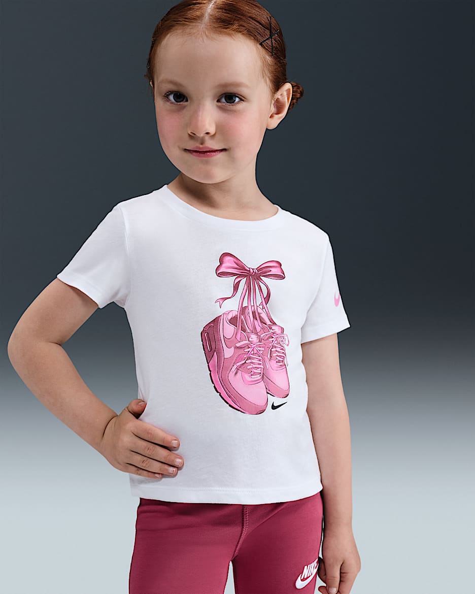 Nike Toddler Bowmax T-Shirt - White