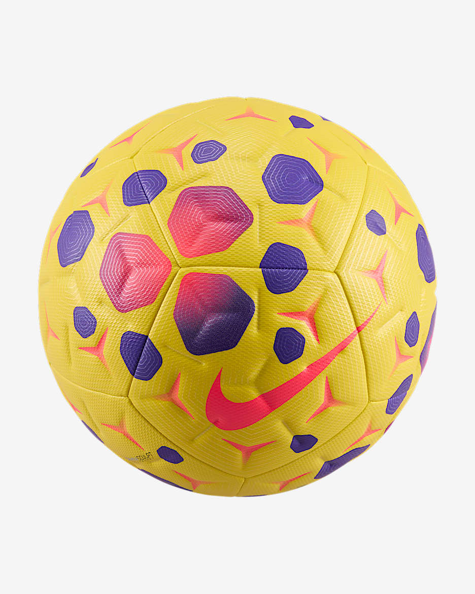 Nike Academy Plus Soccer Ball - Yellow/Purple/Hyper Pink