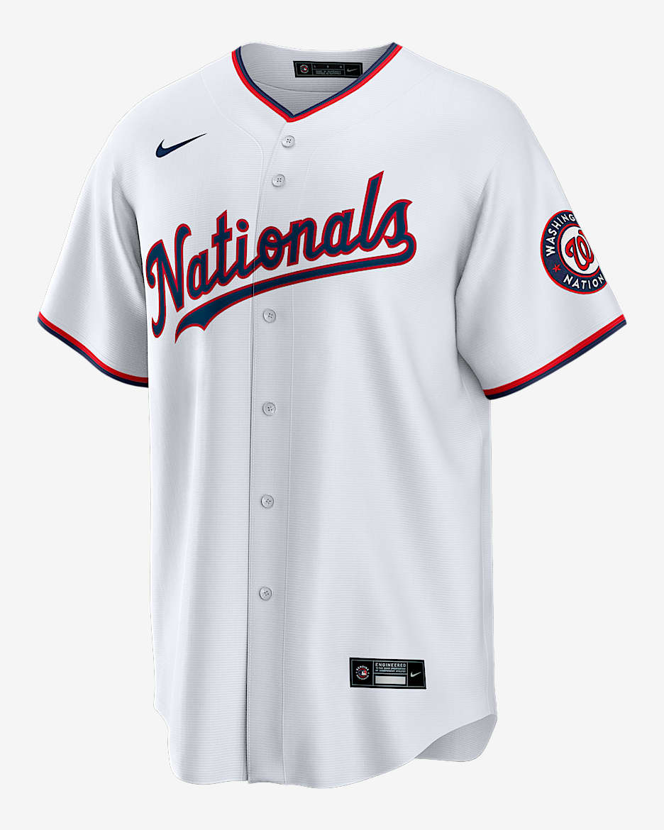 Stephen Strasburg Washington Nationals Men's Nike MLB Replica Jersey - White