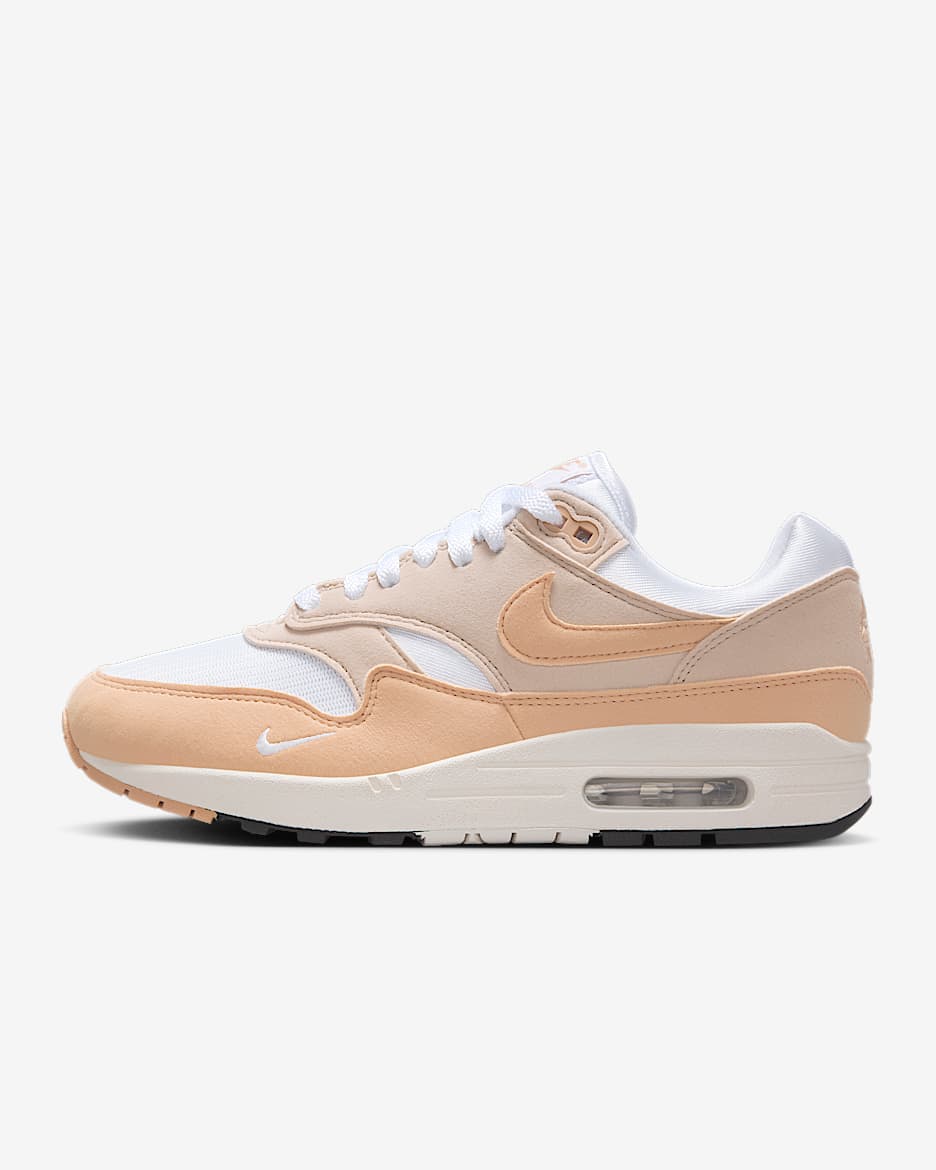 Nike Air Max 1 '87 Textile Women's Shoes - Light Orewood Brown/White/Sail/White Onyx