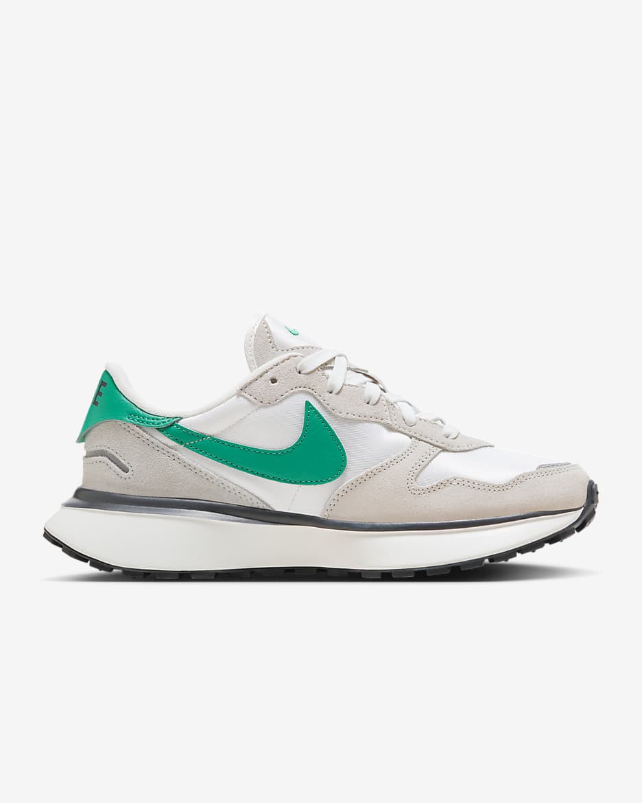 Nike Phoenix Waffle Women's Shoes - Summit White/Photon Dust/Iron Grey/Stadium Green