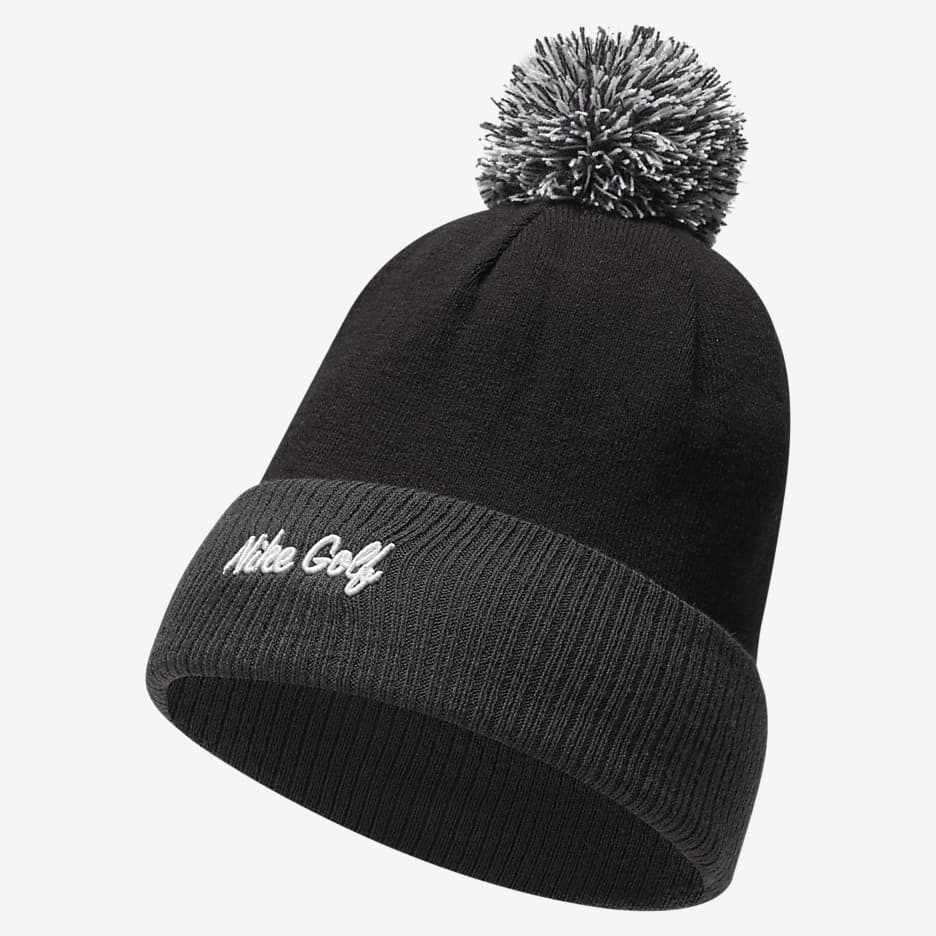 Nike Golf Beanie - Black/Dark Smoke Grey/Pure Platinum