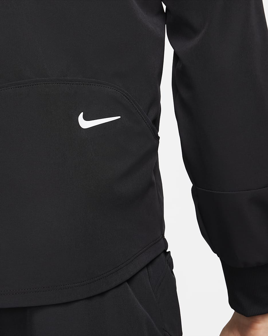 NikeCourt Advantage Chaqueta de tenis Dri-FIT - Hombre - Negro/Blanco