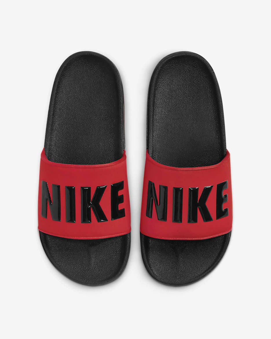 Nike Offcourt Men's Slides - Black/University Red/Black