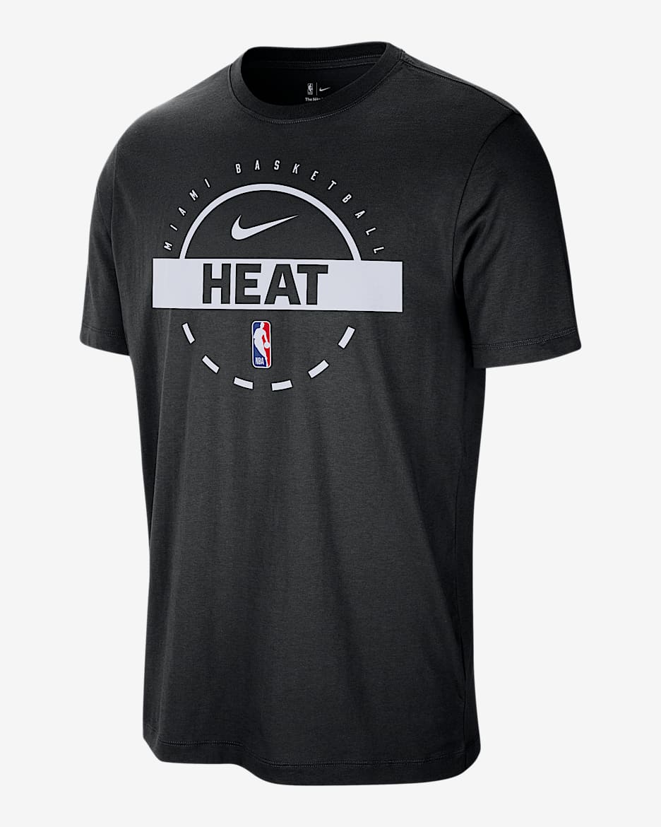 Miami Heat Men's Nike NBA Practice T-Shirt - Black