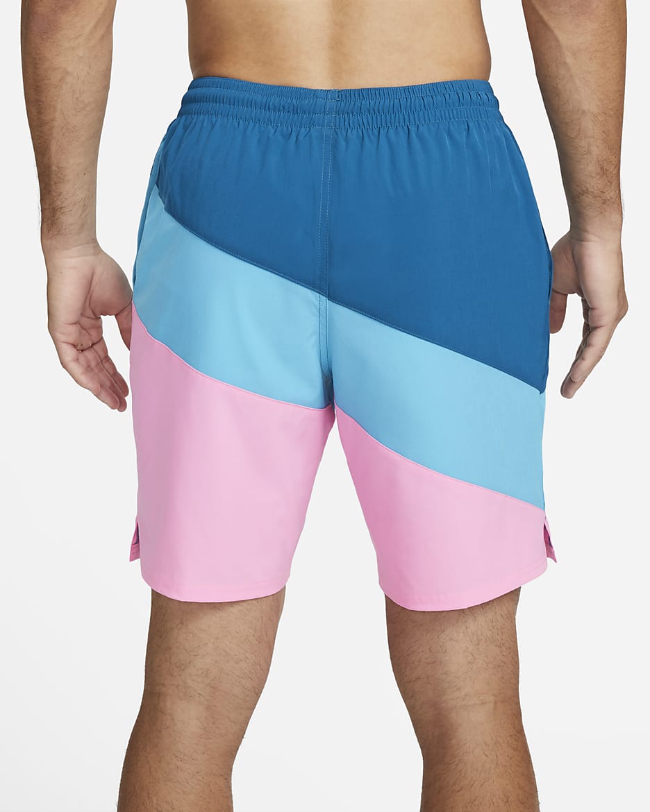 Nike Color Surge Men's 9" Volley Shorts - Pink Spell