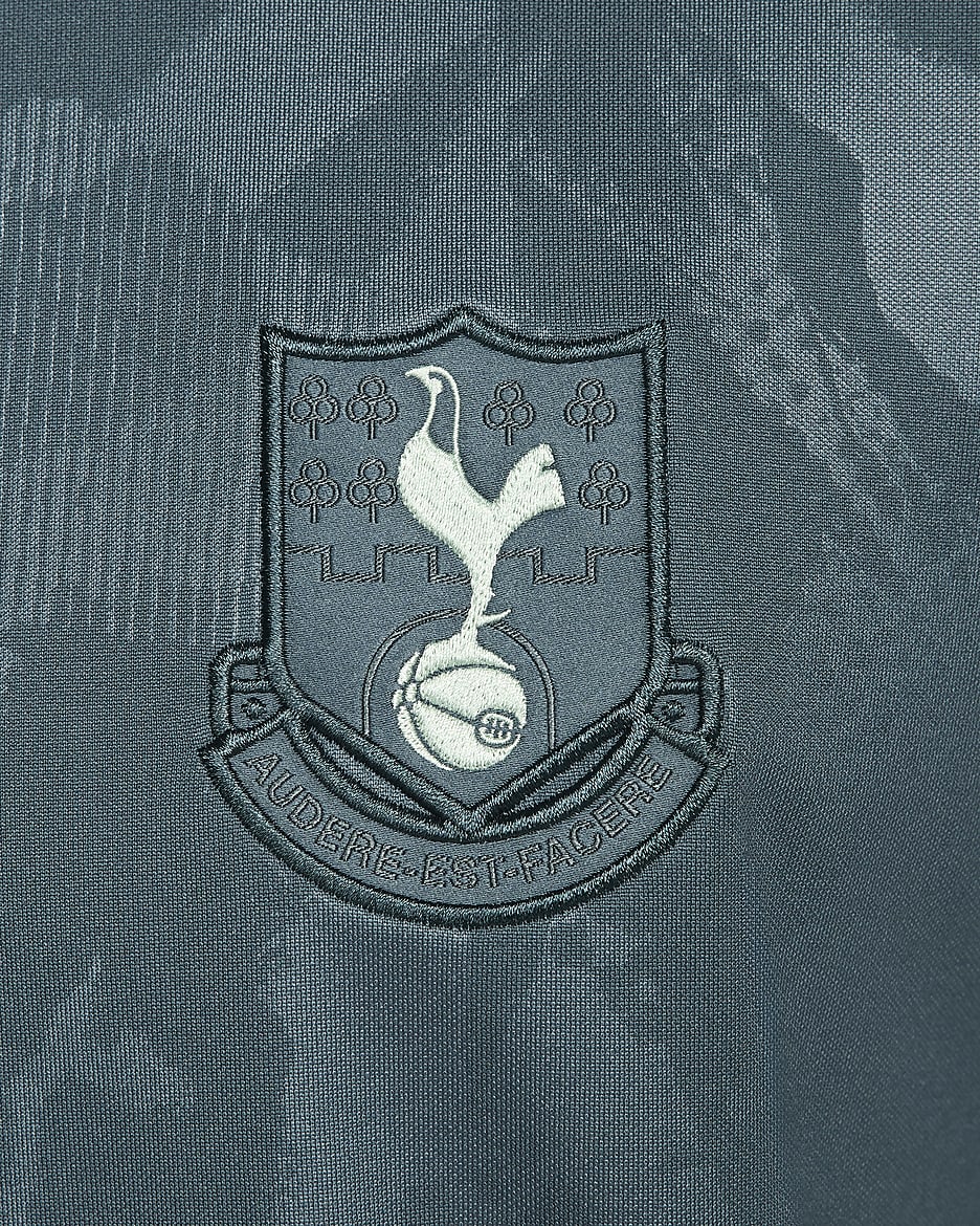 Męska przedmeczowa koszulka piłkarska Nike Dri-FIT Tottenham Hotspur Academy Pro (wersja trzecia) - Faded Spruce/Enamel Green