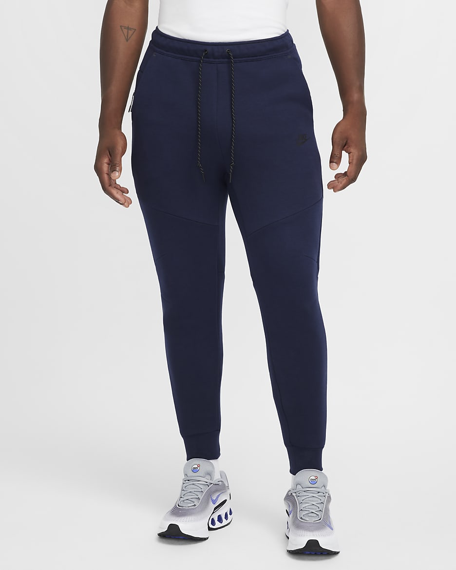 Nike Tech Men's Fleece Joggers - Obsidian/Black