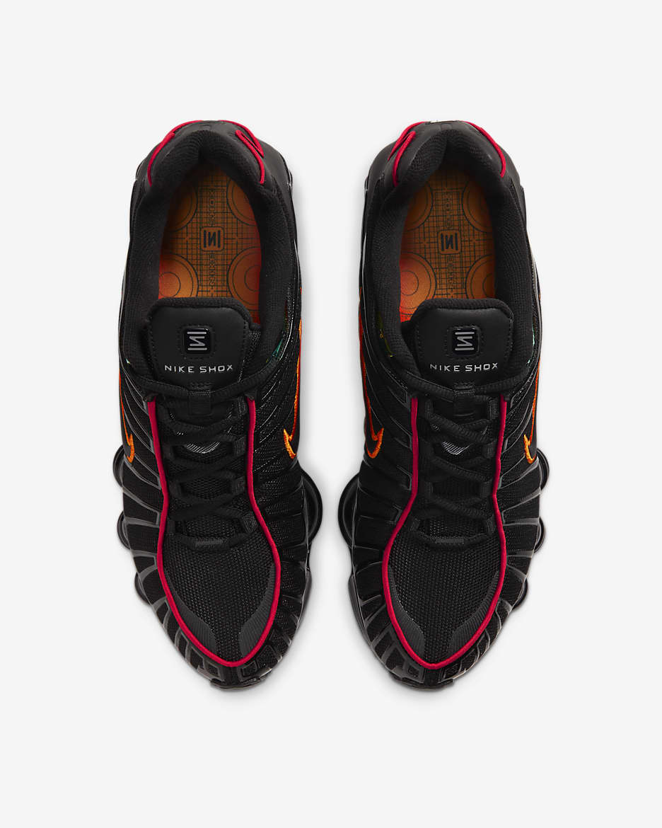 Nike Shox TL Men's Shoes - Black/Magma Orange/University Red/Black