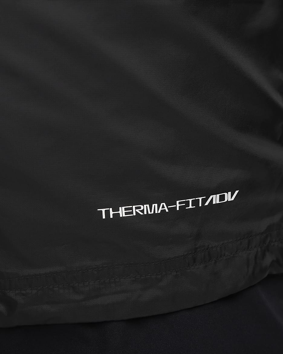 nike therma repel half zip