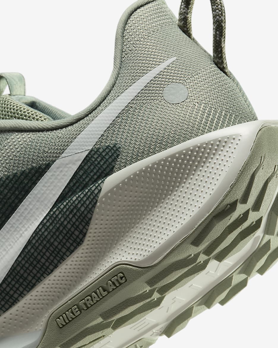 Nike Pegasus Trail 5 Men's Trail-Running Shoes - Jade Horizon/Sea Glass/Gum Medium Brown/Light Silver