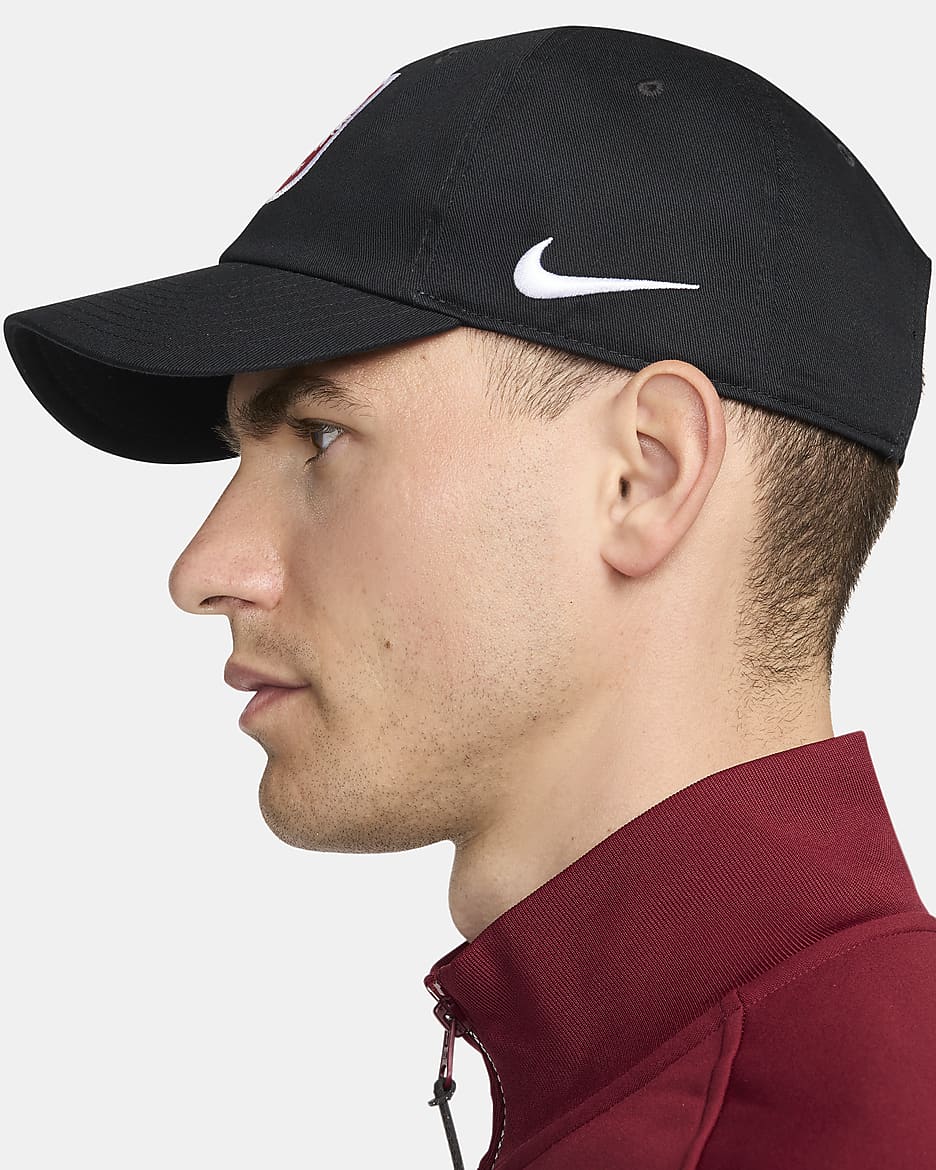 Heritage86 Polonia Gorra Nike - Negro/Blanco