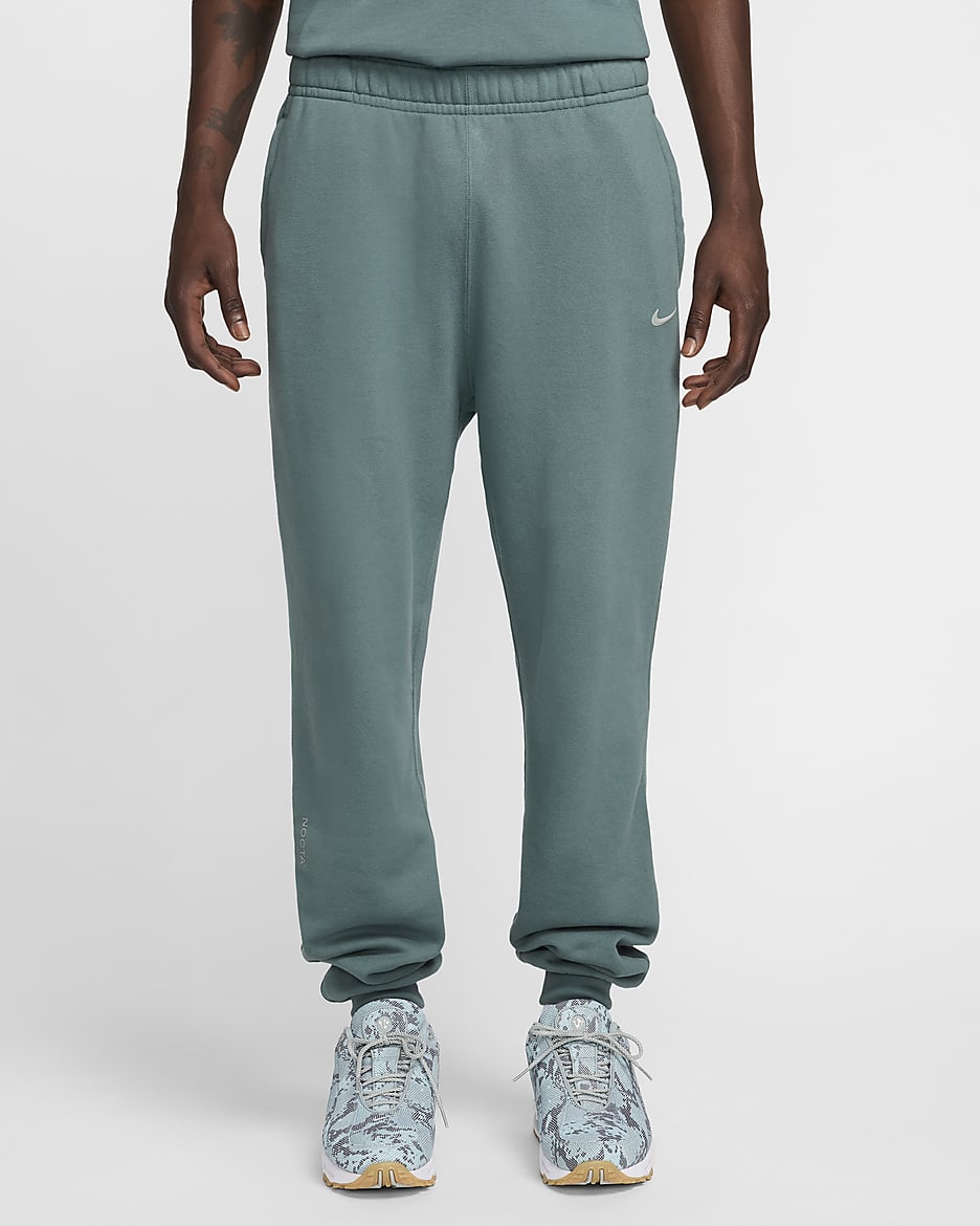 NOCTA NOCTA Fleece CS joggingbroek - Mineral Slate/Faded Spruce/Mica Green