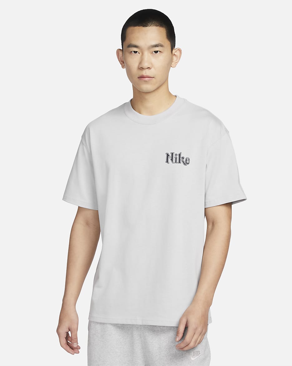 Nike Sportswear Men's Max90 T-Shirt - Grey Fog