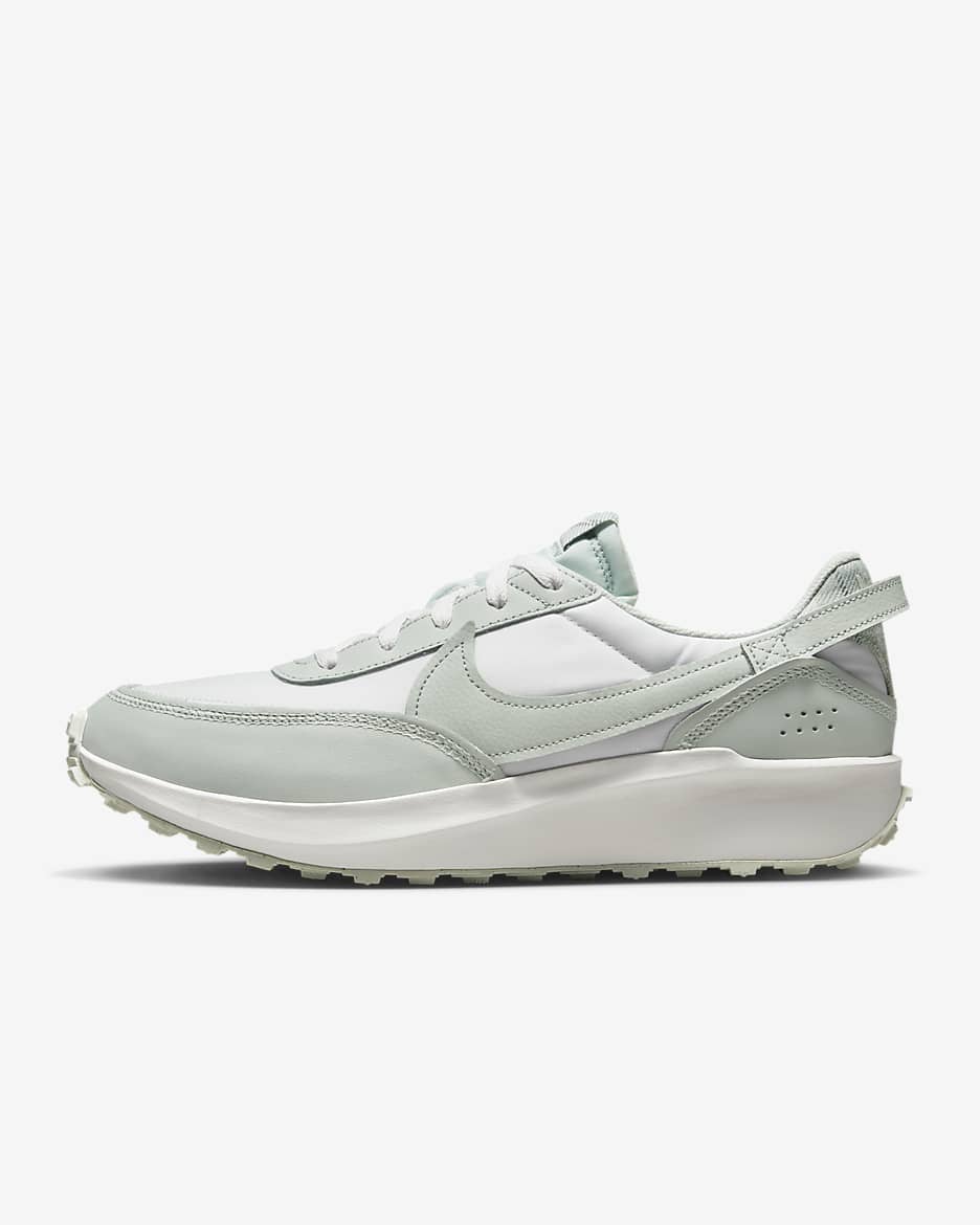 Nike Waffle Debut Premium Men's Shoes - Summit White/Summit White/Light Silver/Light Silver