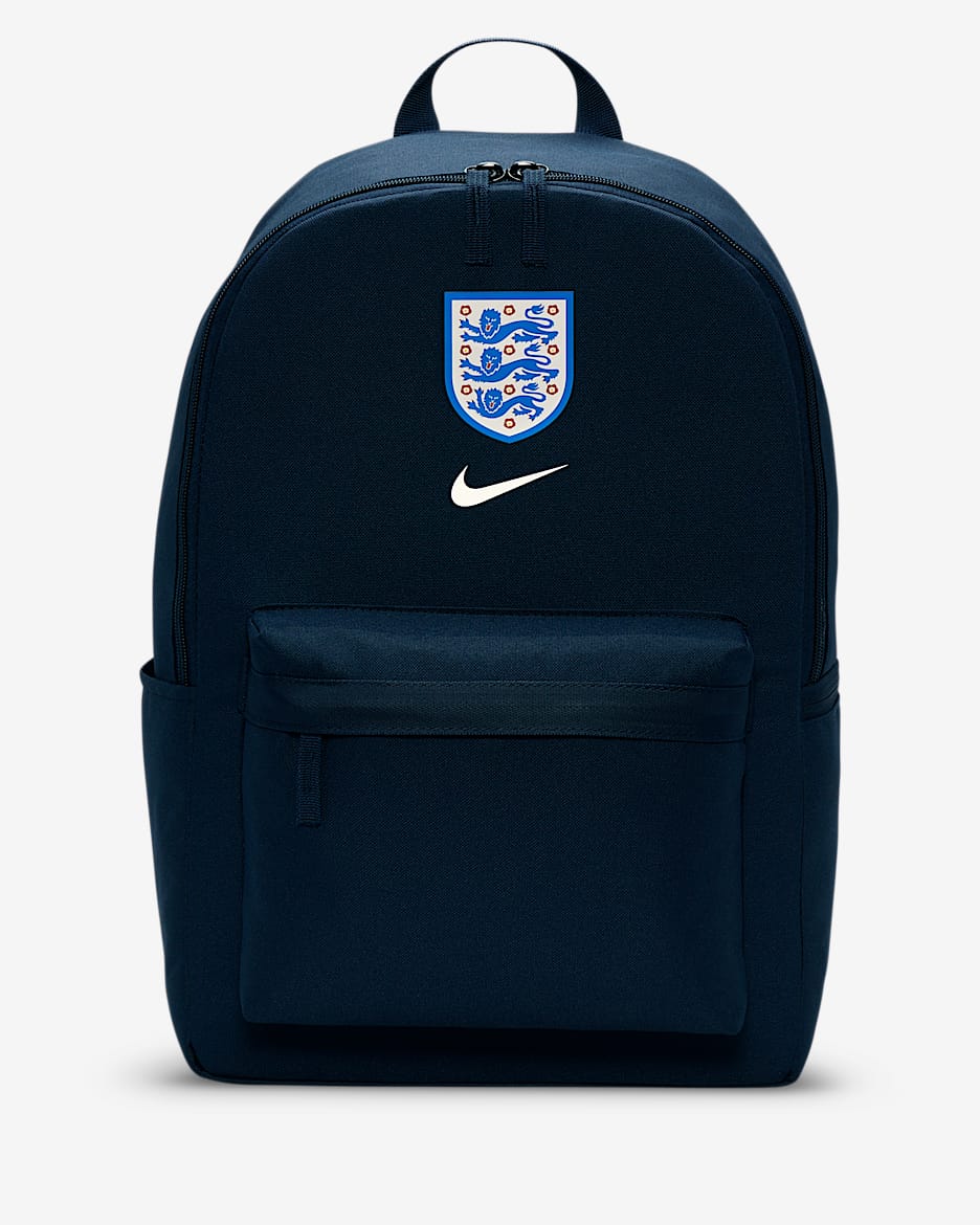 Inglaterra 2025/2026 Nike Heritage Mochila - Obsidian/Blanco