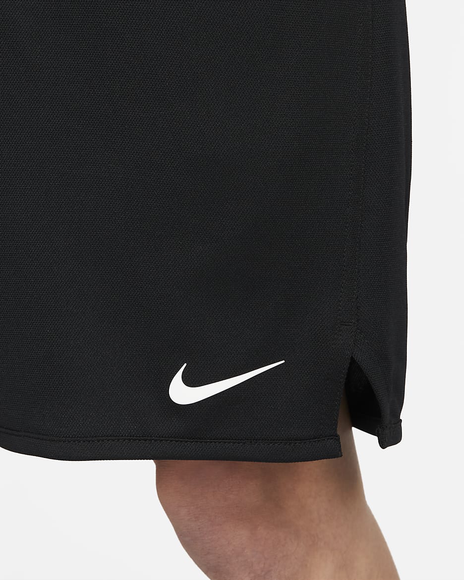 Nike Dri-FIT Totality Men's 23cm (approx.) Unlined Shorts - Black/Black/Iron Grey/White