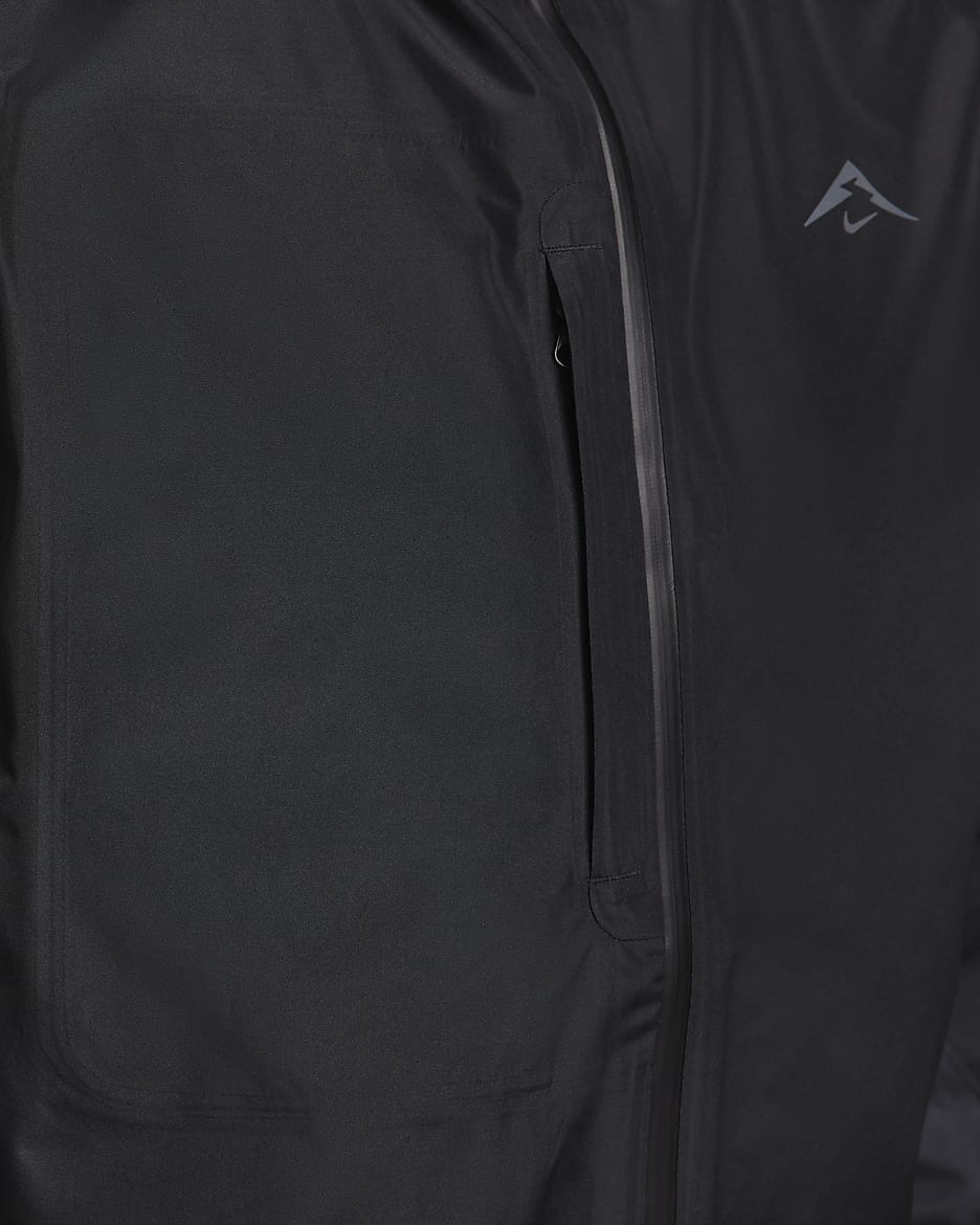 Nike Trail "Cosmic Peaks" GORE-TEX INFINIUM Men's Running Jacket - Black/Anthracite/Anthracite