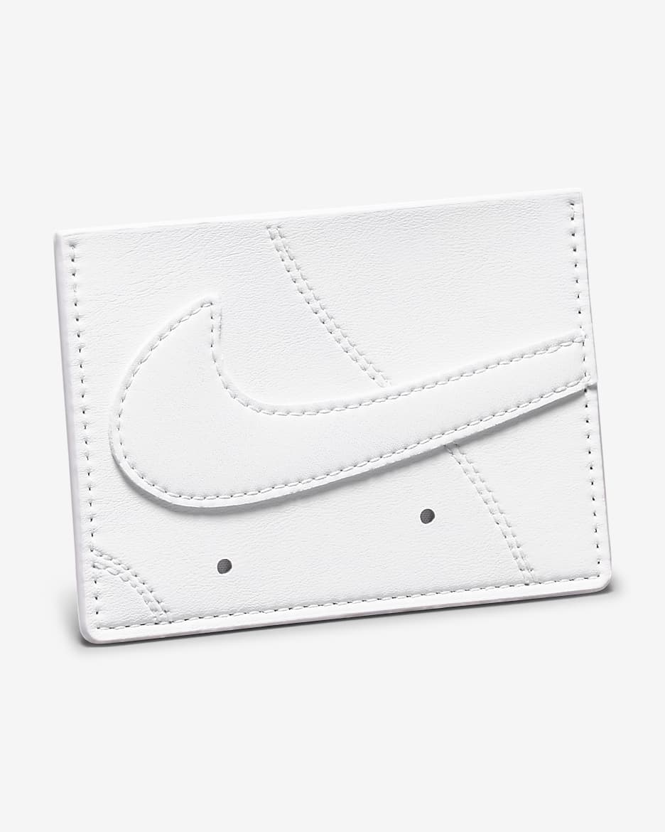 Billetera para tarjetas Nike Icon Air Force 1-1 - Blanco