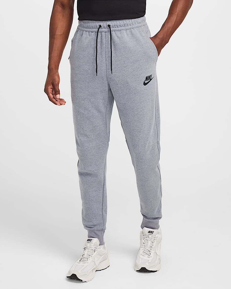 Joggers de tejido Fleece para hombre Nike Sportswear Tech Essentials - Obsidiana/Jaspeado/Negro/Negro