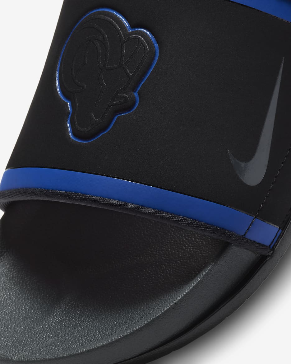 Nike Offcourt (NFL Los Angeles Rams) Slide - Black/Hyper Royal/Midwest Gold/Anthracite