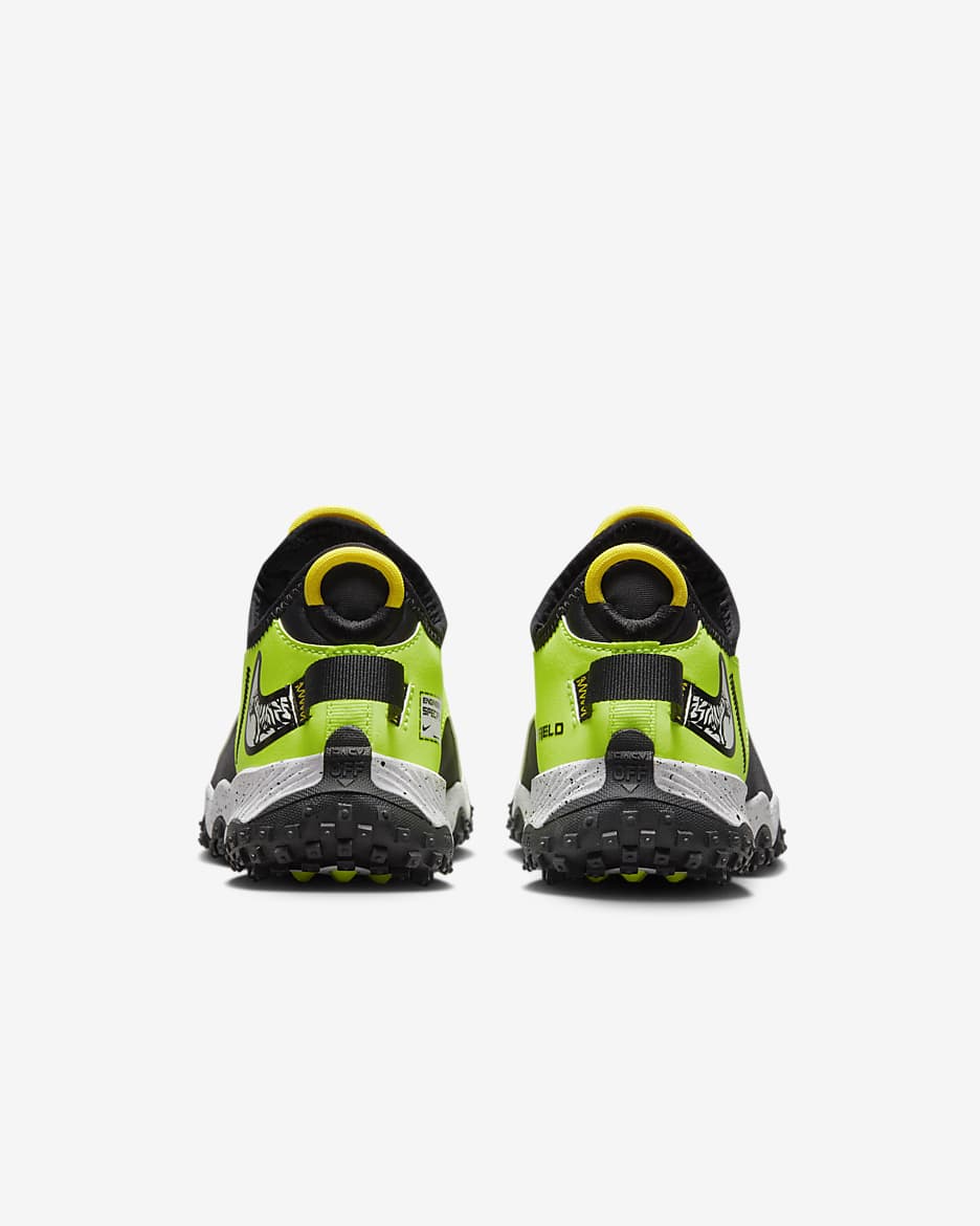 Tenis para niños de preescolar y grandes Nike Future Field - Volt/Negro/Amarillo opti/Blanco