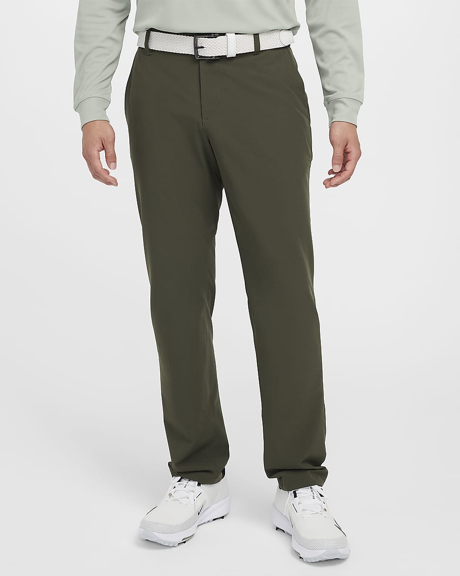 Nike Tour Repel Flex Men's Slim Golf Trousers - Cargo Khaki/Black