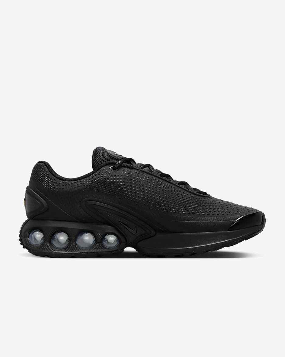 Nike Air Max Dn Shoes - Black/Black/Metallic Dark Grey/Black