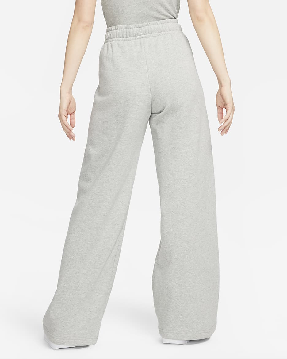 Nike Sportswear Club Fleece Women's Mid-Rise Wide-Leg Sweatpants