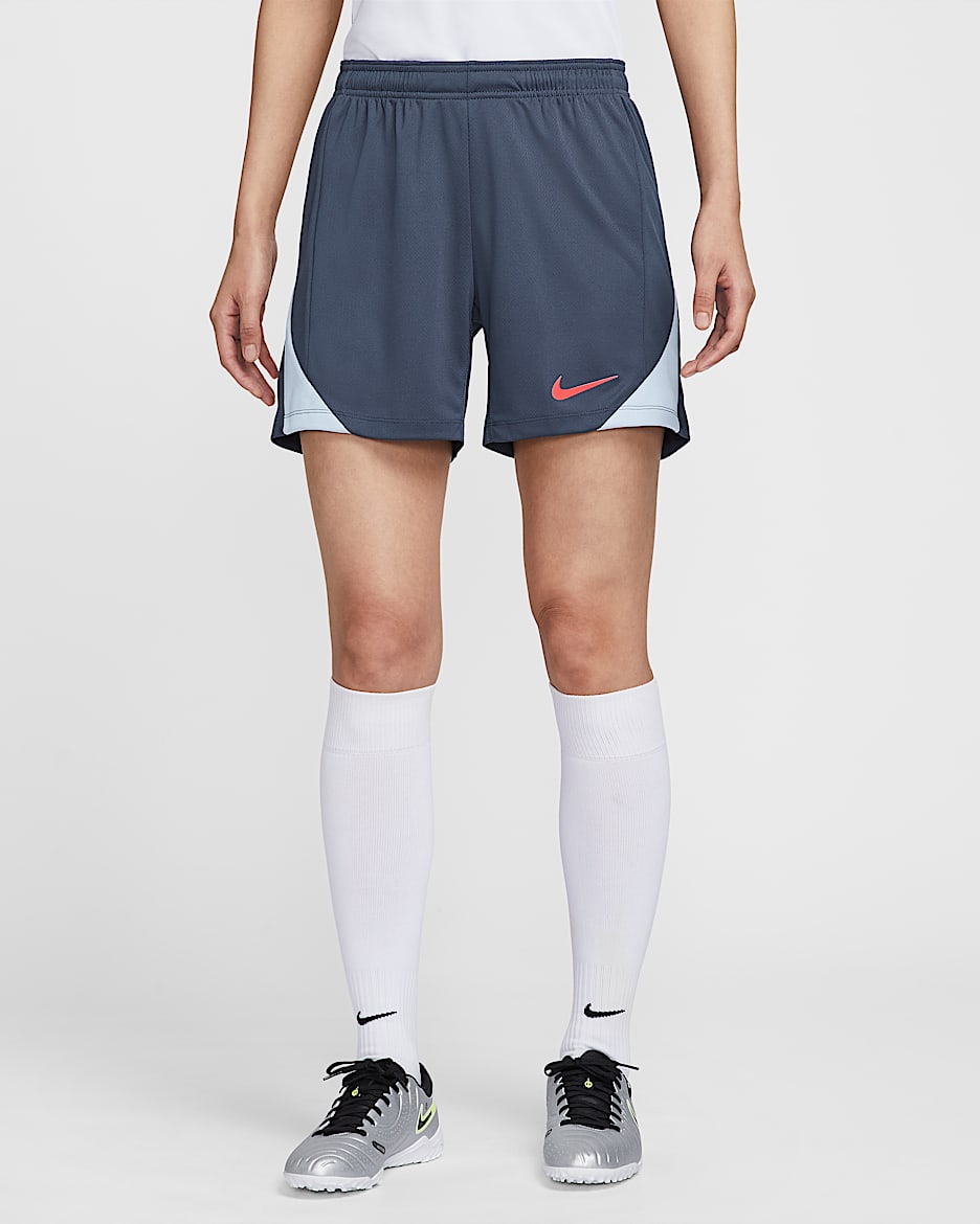 Nike Strike Women's Dri-FIT Football Shorts - Thunder Blue/Royal Tint/Bright Crimson