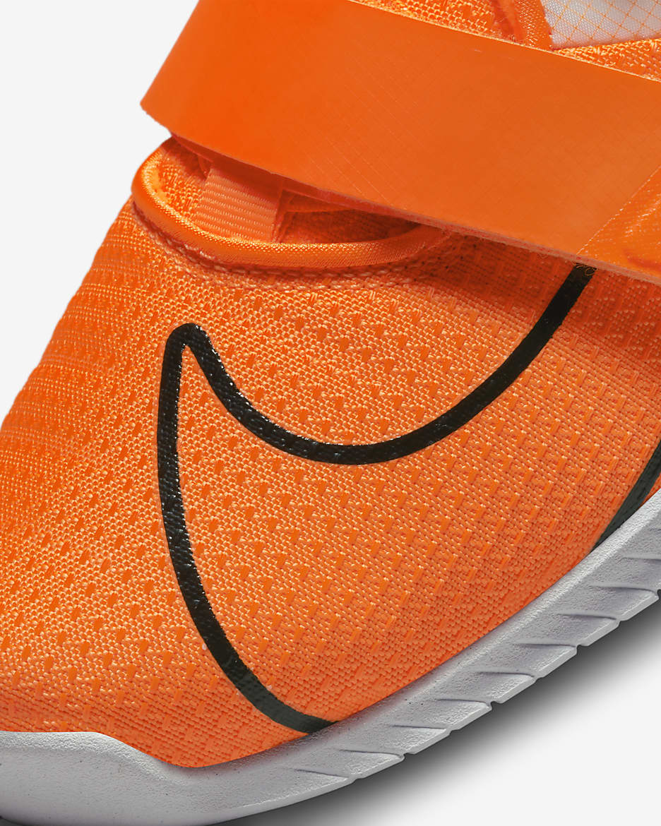Nike Romaleos 4 Weightlifting Shoes - Total Orange/White/Black