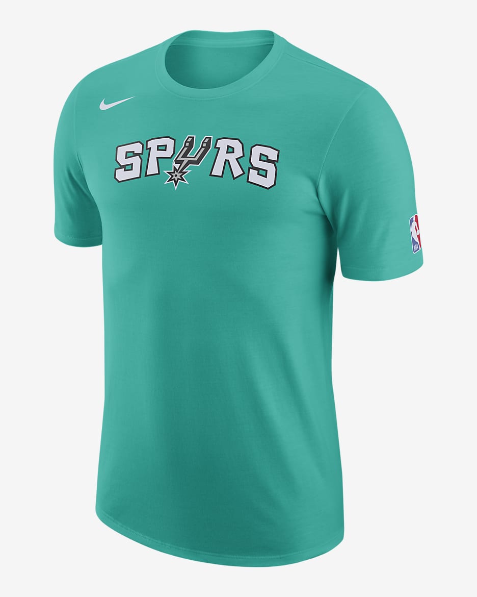 San Antonio Spurs City Edition Men's Nike NBA Logo T-Shirt - New Green
